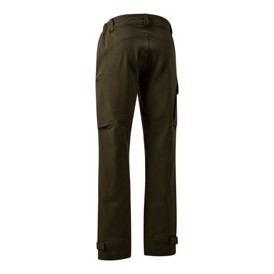 Deerhunter Sarek Full Stretch Bukser til jagt og outdoor set i farven Fallen Leaf bagfra