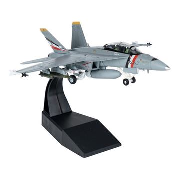 Die-cast Modelfly F-18E US Airforce 1:100 set forfra