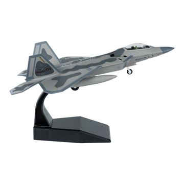 Die-cast Modelfly F-22 Raptor US Airforce 1:100