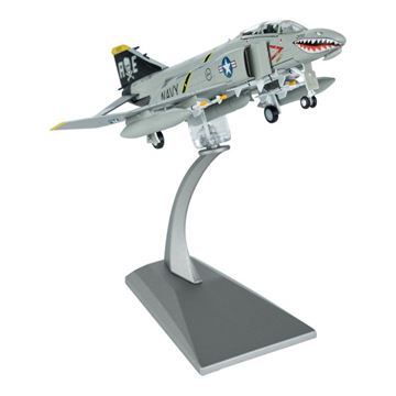 Die-cast Modelfly F-4 Phantom USA 1:100 set i vinkel