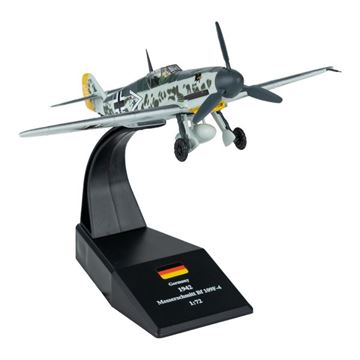 Die-cast Modelfly Messerschmidt BF-109F-4 set forfra