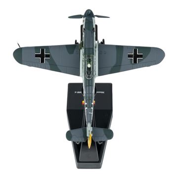 Die-cast Modelfly Messerschmidt BF-109F-4 set oppefra