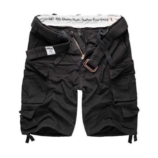 Division shorts sort bomuld_417.dk