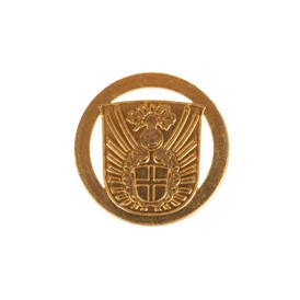  DK CF emblem med kraftig ring