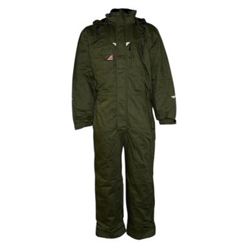 Engel Termokedeldragt fra Forsvaret med Foer, Grøn, Ubrugt