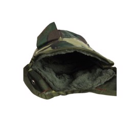 Feltflaske hylster i woodland nylon med indvendig foering 