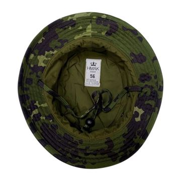 Original Felthue M/84 Camouflage, Ubrugt set indvendig
