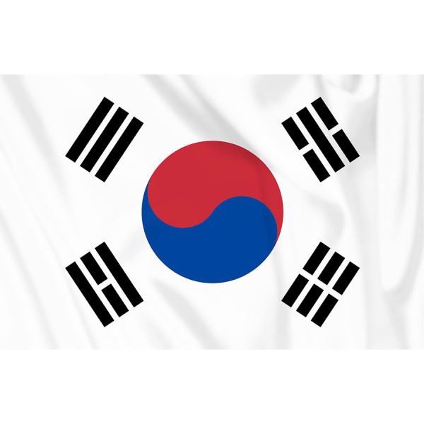 Syd Koreas nationalflag
