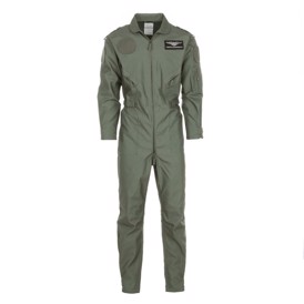 Flight suit med velcromærke
