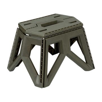 Foldbar Outdoorstol i Plastik set fra siden