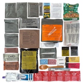 Forsvarets Feltration, Veggieballs med Pasta, Ration 10