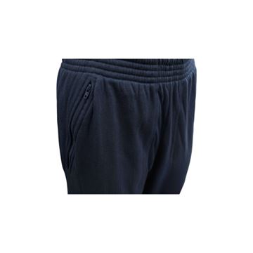 Forsvarets Træningsbukser, Navy, Ubrugt set med detaljer