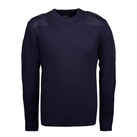 Pullover i militær stil 