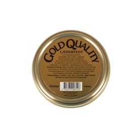 Læderfedt i naturfarve fra Gold Quality
