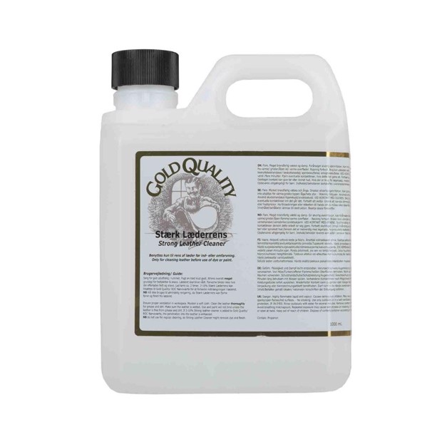 Gold Quality, stærk læderrens, 1 liter