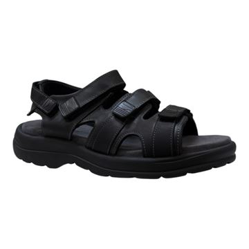 Green Comfort Herresandal, Sort, Ubrugt