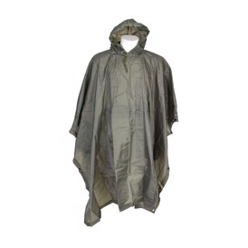 army poncho ripstop grøn