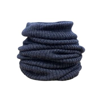 Halsrør, Dansk flyvevåben, 100% Uld, Blågrå, Ubrugt