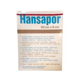 50 cm x 6 cm Hansapor plaster