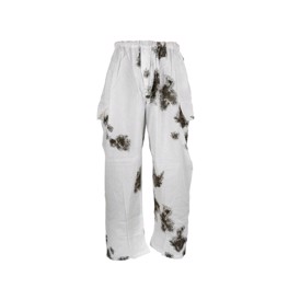 Vendbar overtrækssæt i sne camouflage