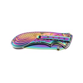 Sammenfoldet Herbertz Rainbow foldekniv