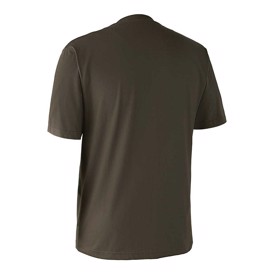 Klassisk t-shirt fra Deerhunter med rund hals 