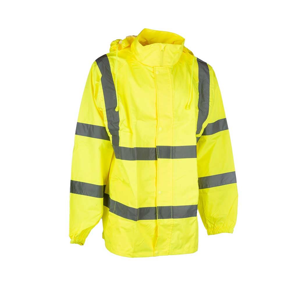 Køb Safestyle gul regnjakke med 417