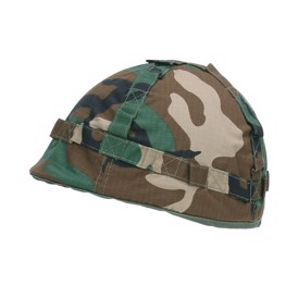 Legetøjs hjelmovertræk i Woodland camouflage