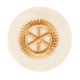 DDR militær patch til at sy på