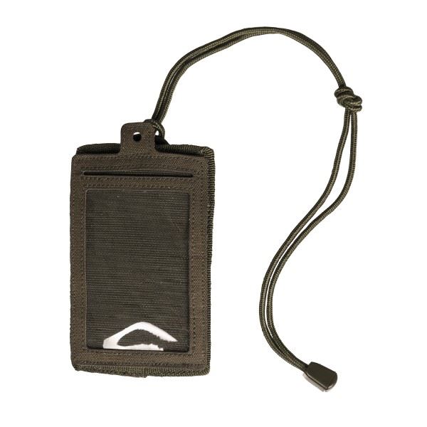 Mil-Tec ID Kort Holder med Velcro set i farven Oliven