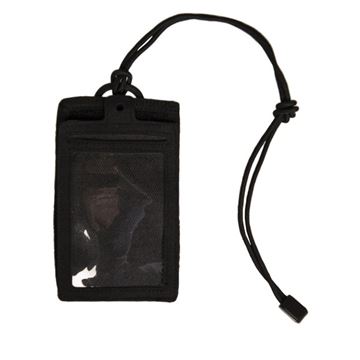 Mil-Tec ID Kort Holder med Velcro set i farven Sort