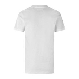 ID Økologisk T-shirt til børn i farven Hvid set bagfra