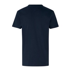 ID Økologisk T-shirt til børn i farven Navy set bagfra