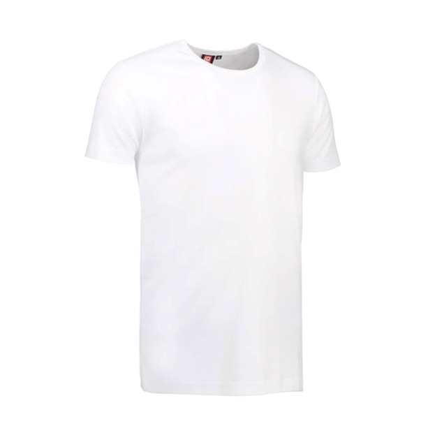 Ribbet herre t-shirt fra ID