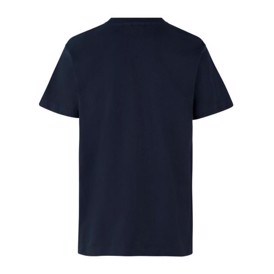 ID T-Time T-shirt til børn set i farven Navy bagfra