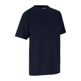 ID T-Time T-shirt til børn set i farven Navy fra vinkel