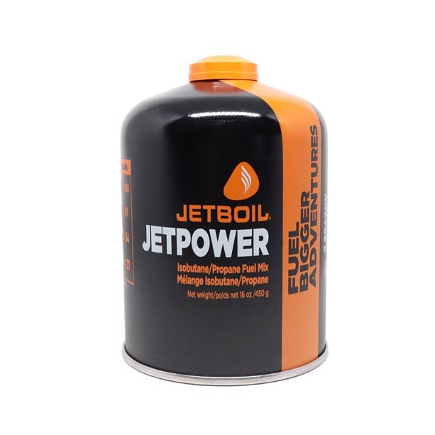 Jetboil Jetpower 450 gram gasdåse med EN417 gevind
