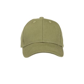 Army grøn cap i bomuld