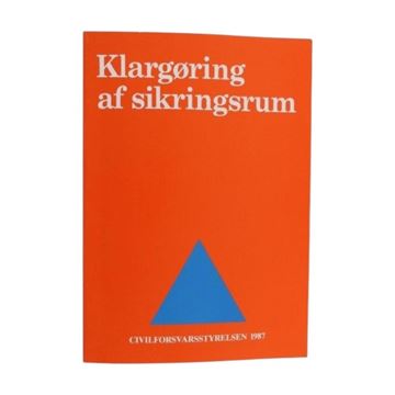 Bog, "Klargøring af sikringsrum" CF, 1987, Ubrugt