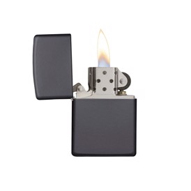 Klassisk zippo lighter i mat sort