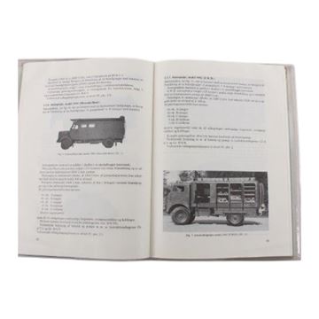 Bog, "Lærebog i brandtjeneste", CF, 1971, Ubrugt set med opslag