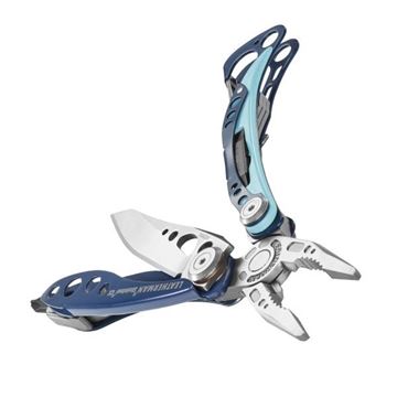 Leatherman Skeletool CX, 7 værktøjer set i farven Nightshade Åben
