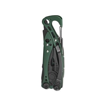 Leatherman Skeletool CX, 7 værktøjer set i farven OD Green lukket bagside