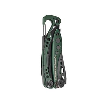 Leatherman Skeletool CX, 7 værktøjer set i farven OD Green lukket front