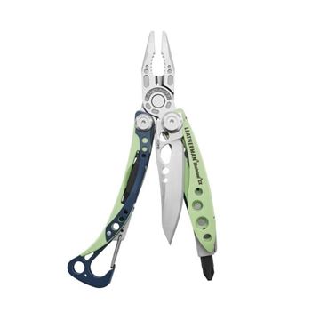 Leatherman Skeletool CX, 7 værktøjer set i farven Verdant