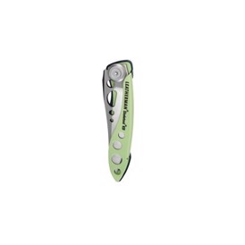 Leatherman Skeletool KB set i farven Verdant foldet forfra