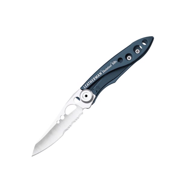 Leatherman Skeletool KBX lommekniv i Denim Blue