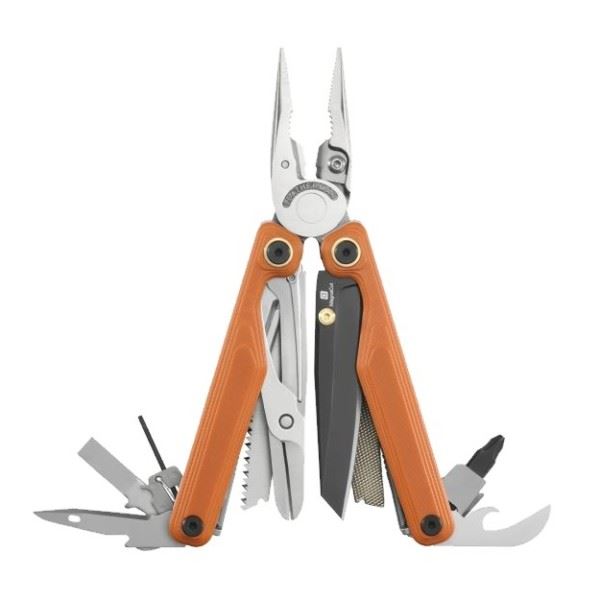Leatherman Wave Alpha Multi-Tool, 17 Værktøjer set i farven Canyonland