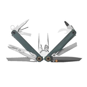Leatherman Wave Alpha Multi-Tool, 17 Værktøjer set i farven Cascadia åbnet