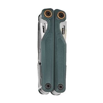 Leatherman Wave Alpha Multi-Tool, 17 Værktøjer set i farven Cascadia bagside